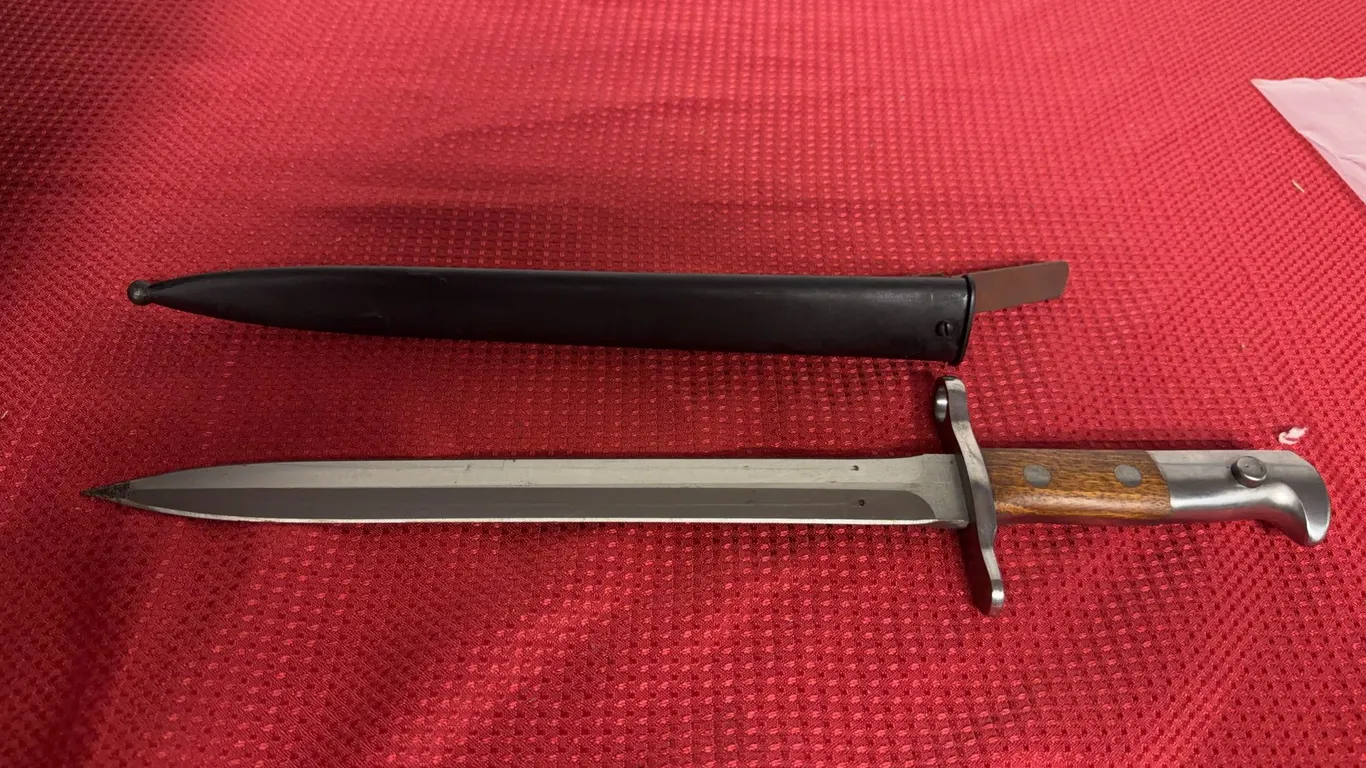 Bayonet military surplus model 1918 Swiss 