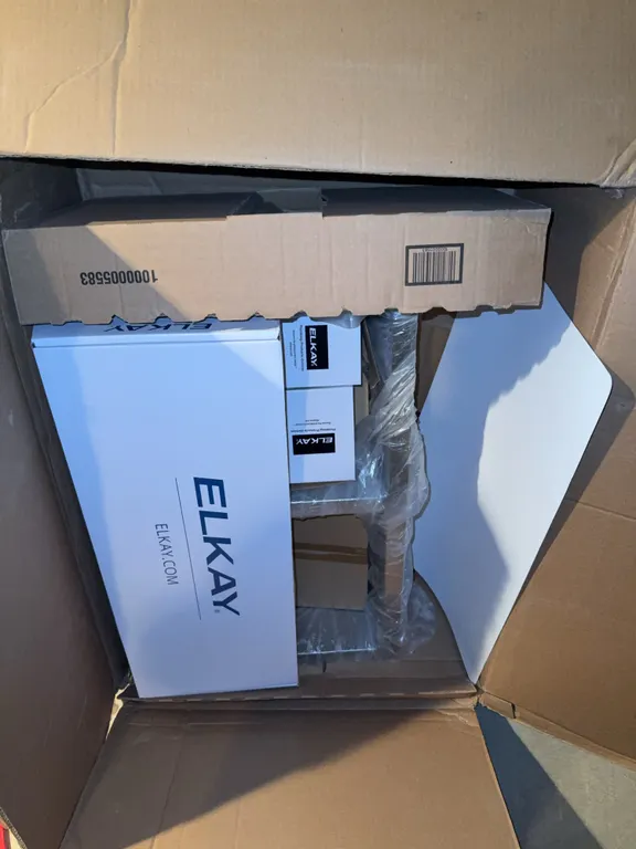Elkay double sided sink