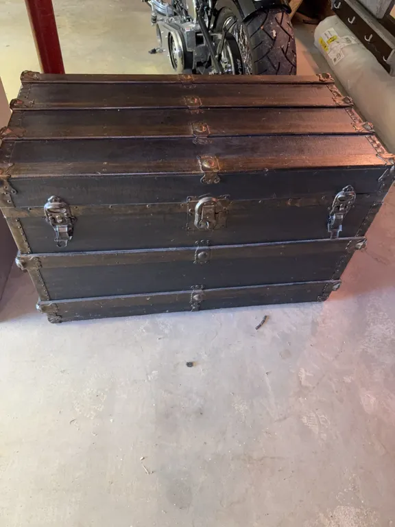 Wooden chest