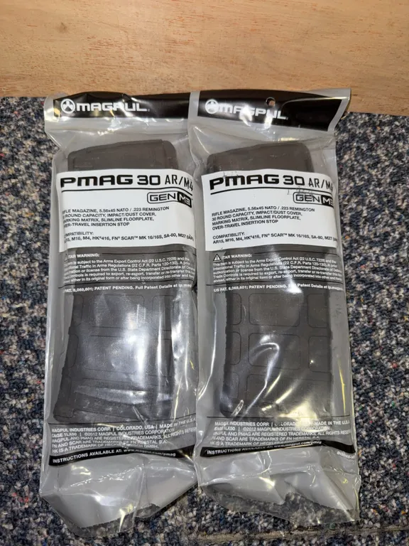 Magpul 30 round 556-223 magazines