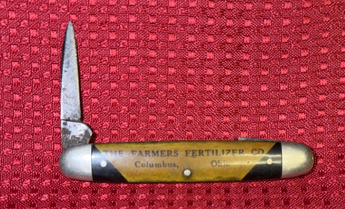 The farmers fertilizer company Columbus Ohio knife 