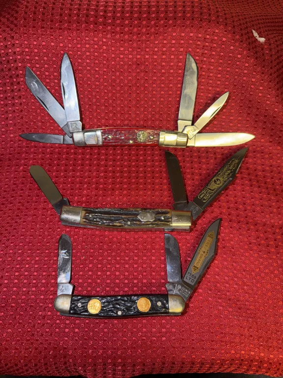 One booker and two solingen Knives