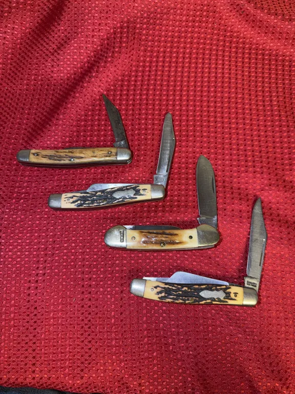 Antler style knives