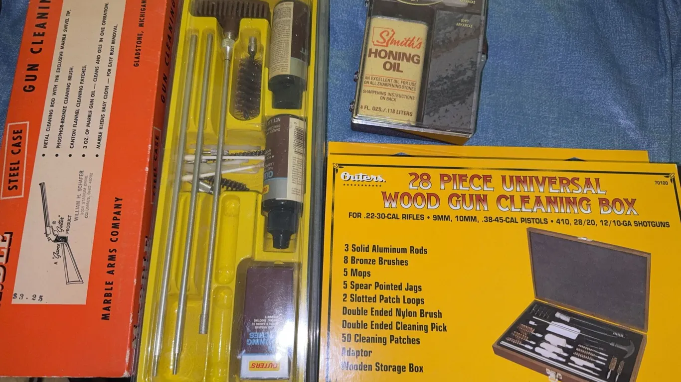 Gun cleaning kits