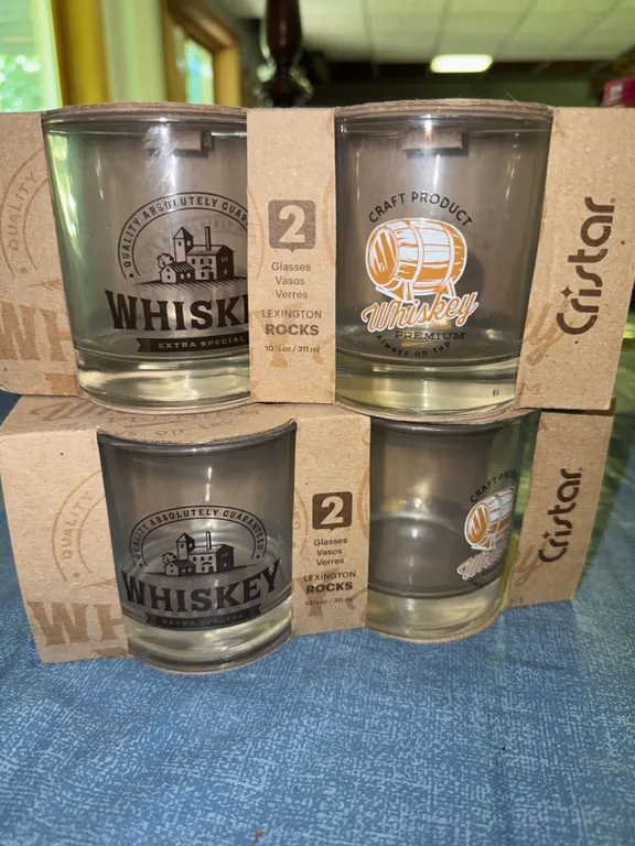 Whiskey glasses