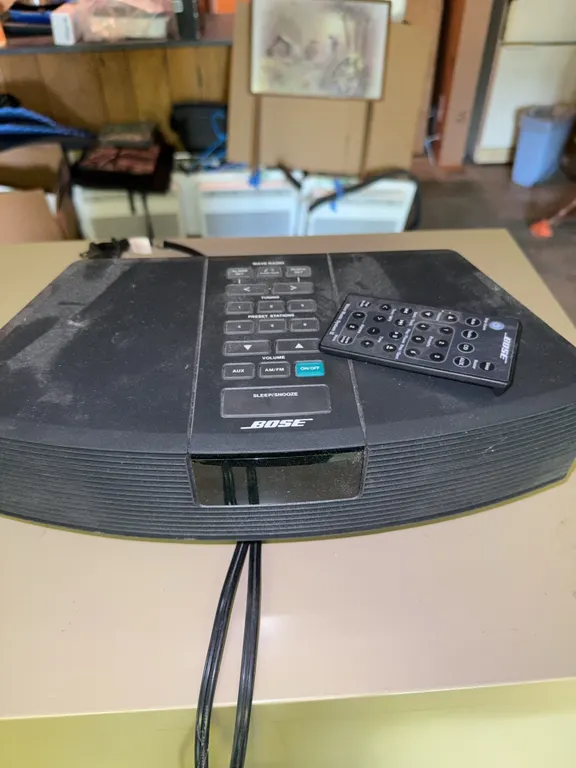 Bose radio alarm clock