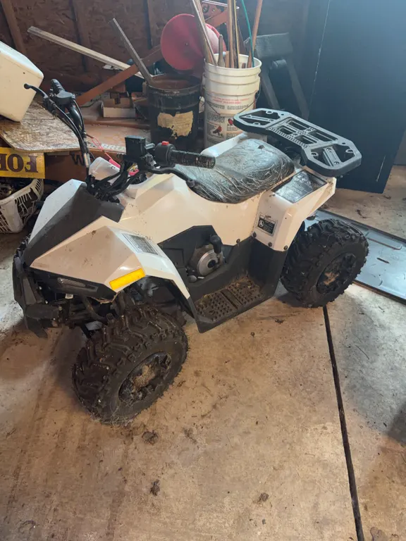 Colman Husky at 110 kids atv have been sitting will ne re fresher