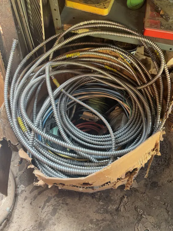 Box full of wire