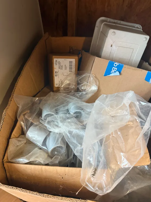 Assorted PVC Pipe Fittings