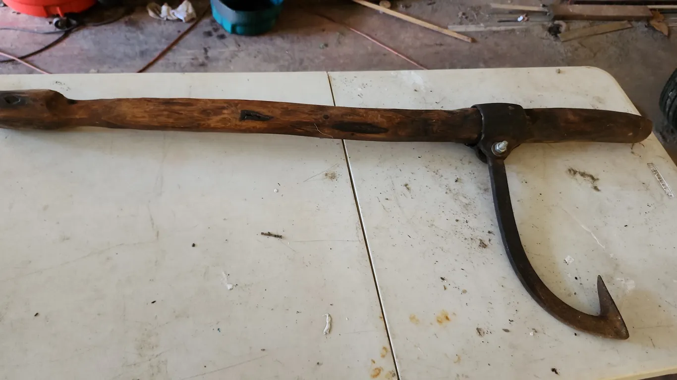 Antique Cant Hook/Log Roller 43"X16"