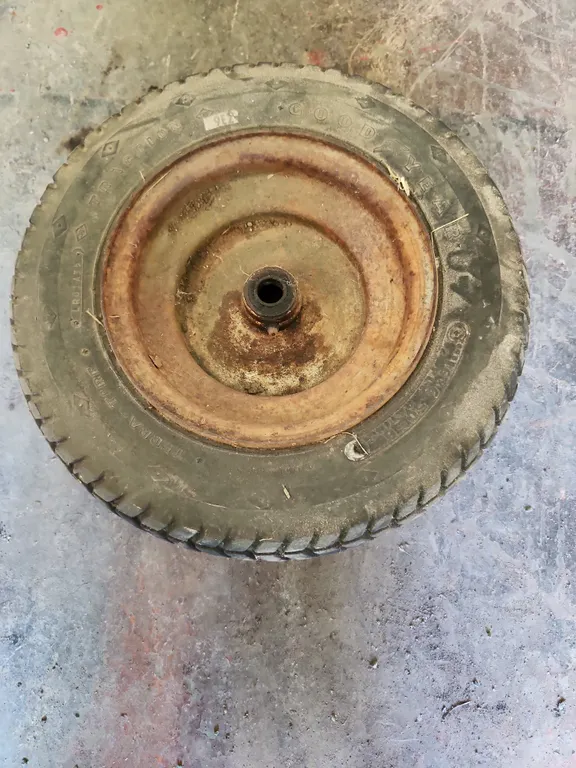 Lawn Mower Tire Goodyear 16x6 50-8 3/4" Hole Mount