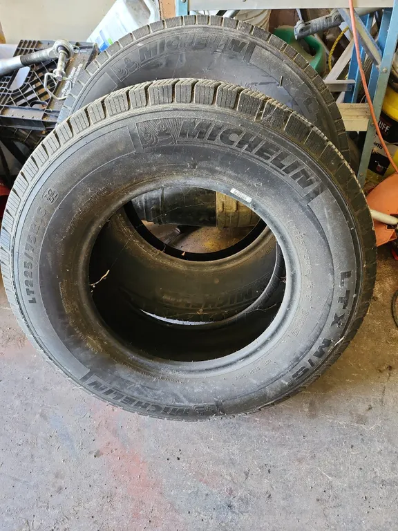 2 Ct. Michelin LT225/75R16 Tires LTX M/5