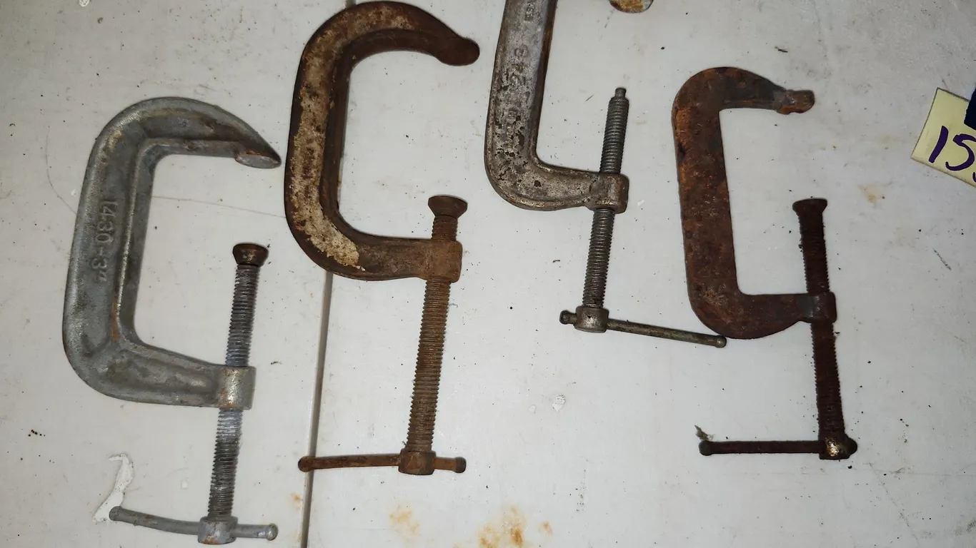 4 Ct. 3" C Clamps