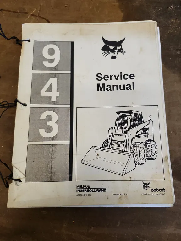 Bobcat 943 Service Manual