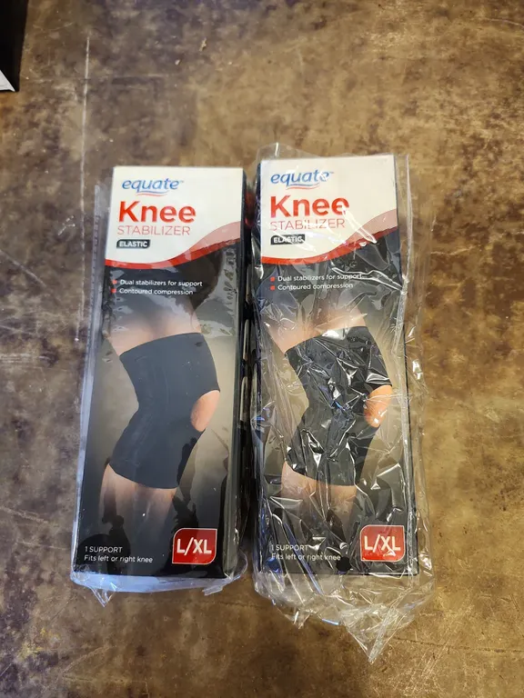 2 New Equate Knee Stabilizer L/XL