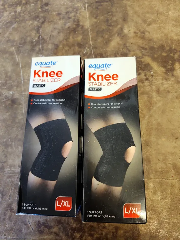 2 New Equate Knee Stabilizer L/XL