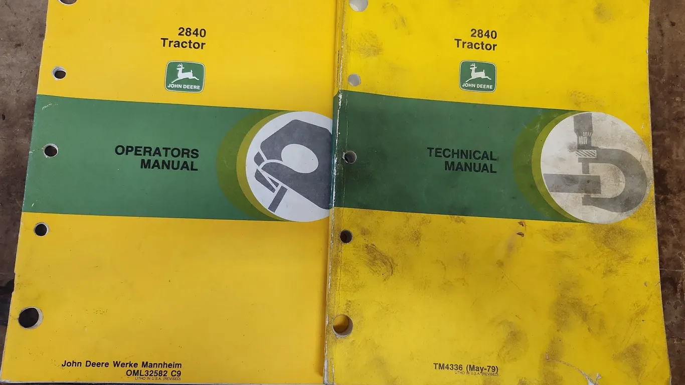 John Deere 2840 Manuals