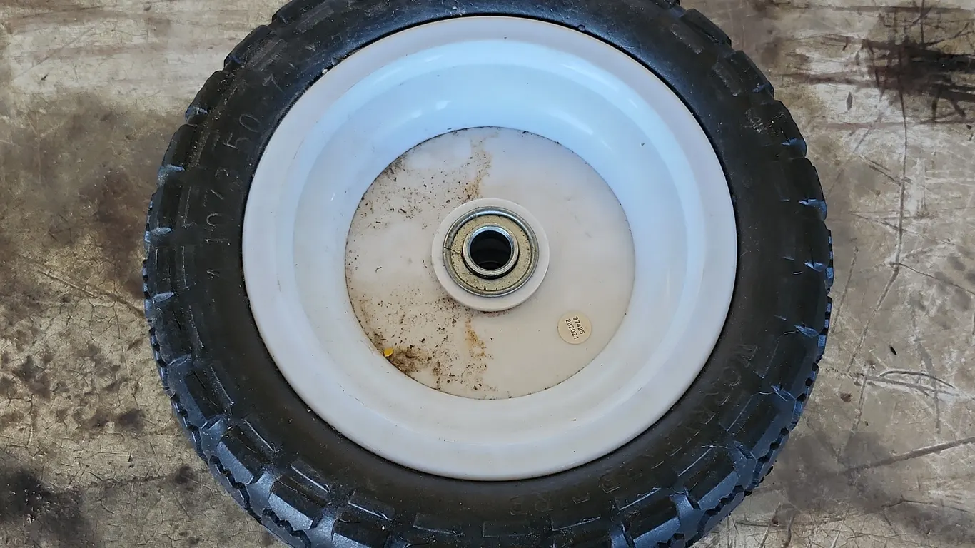 Worry Free Tire 4.10/3.50-7 Composet Rim, 5-8" Hole