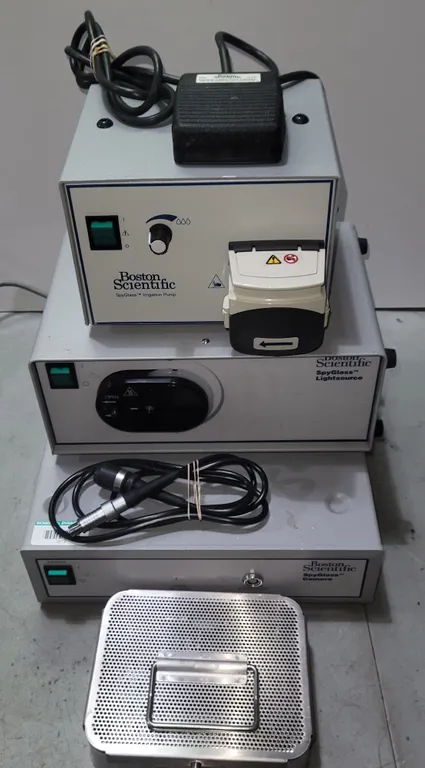 Boston Scientific SpyGlass Endoscopy System with Camera, Light Source, Irrigation Pump & Accessories