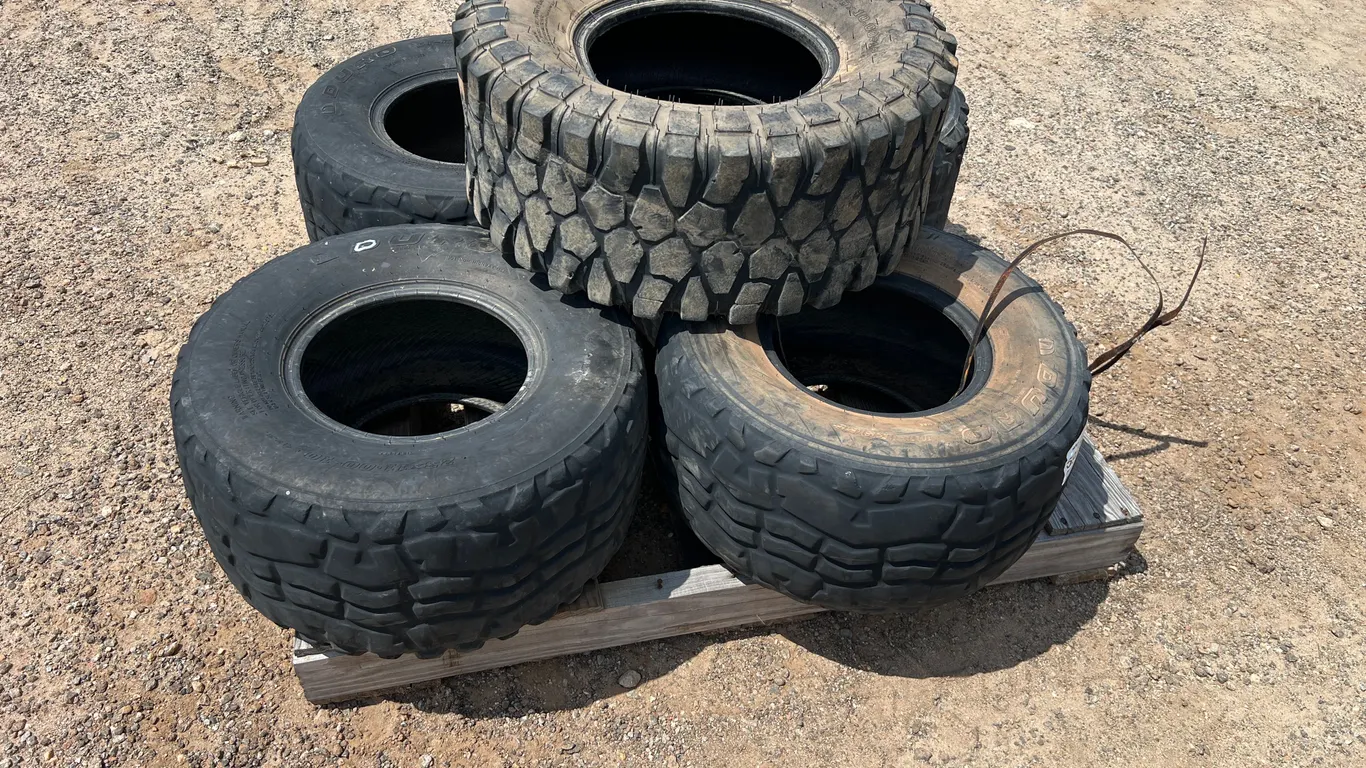 QTY OF (5) 23X11.00-10 TIRES
