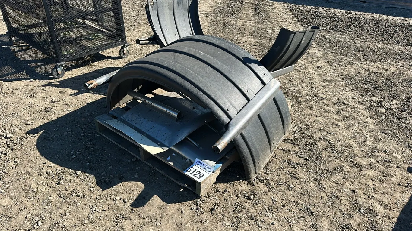 2- HIGHWAY TRUCK FENDERS