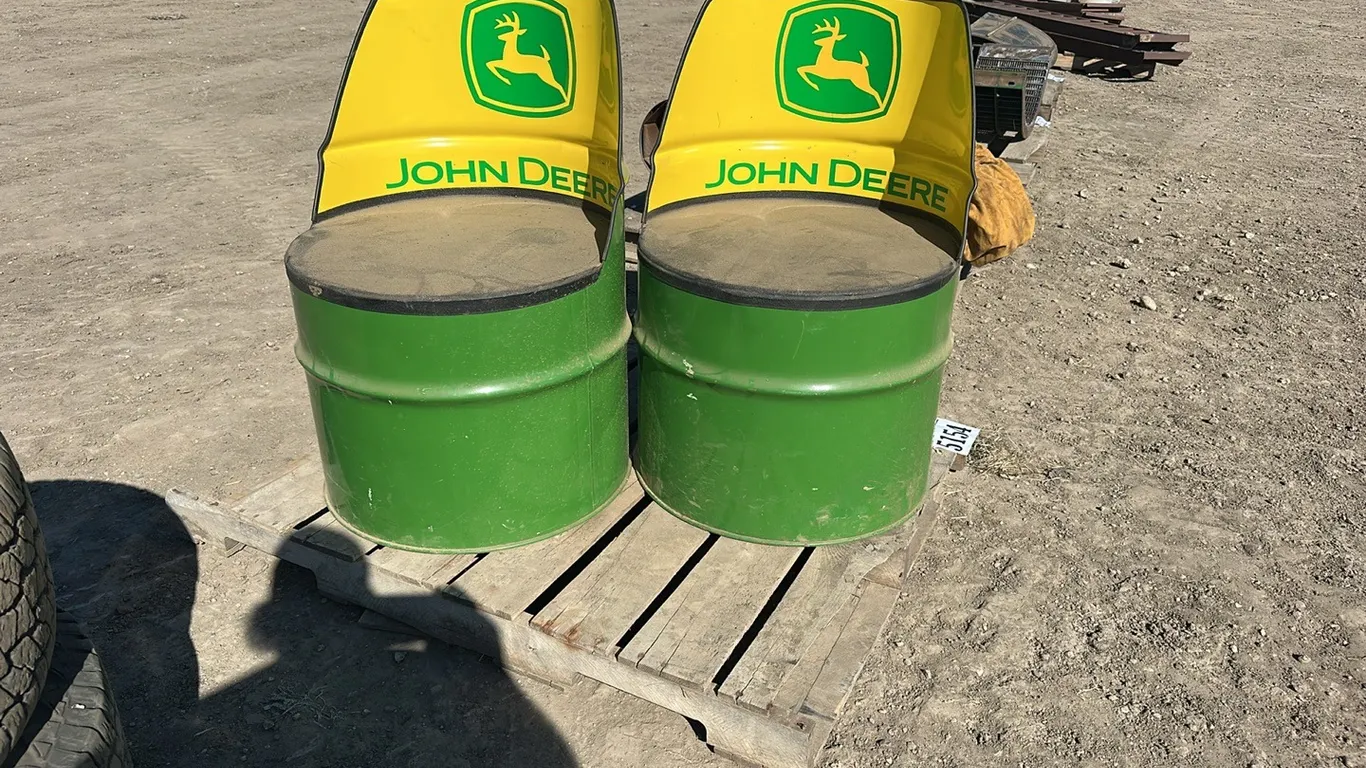 2 - JOHN DEERE CHAIRS