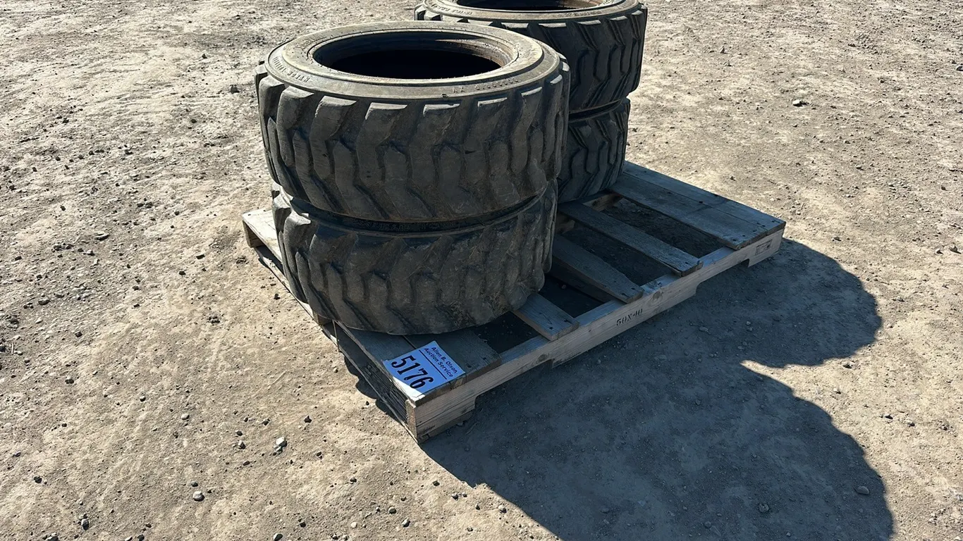 4- -SUPER WALL 10-16 SL SKIDSTEER TIRES