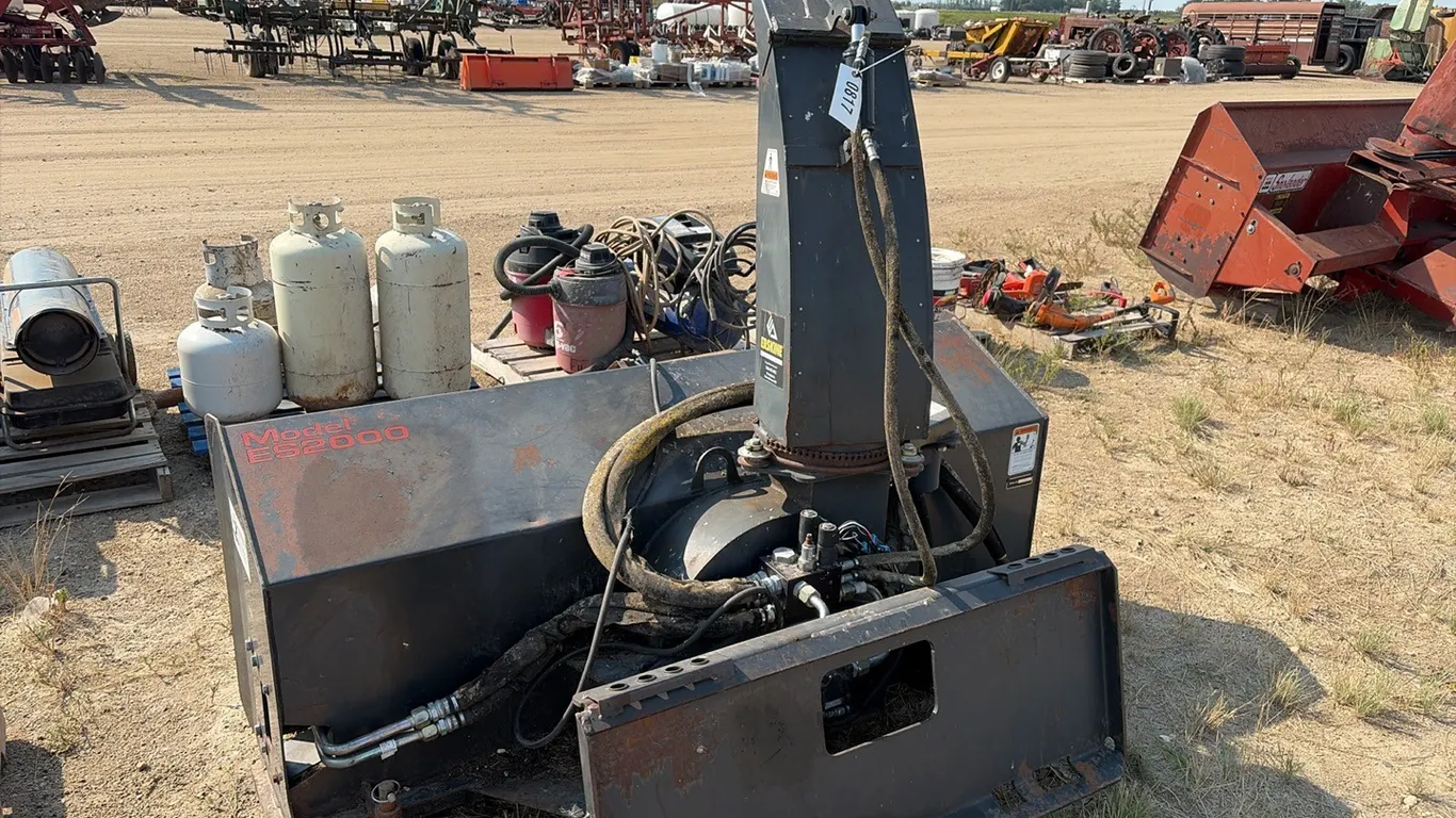 ID 0817 6ft Skid Steer Snowblower