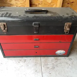 Tool box with drill bits