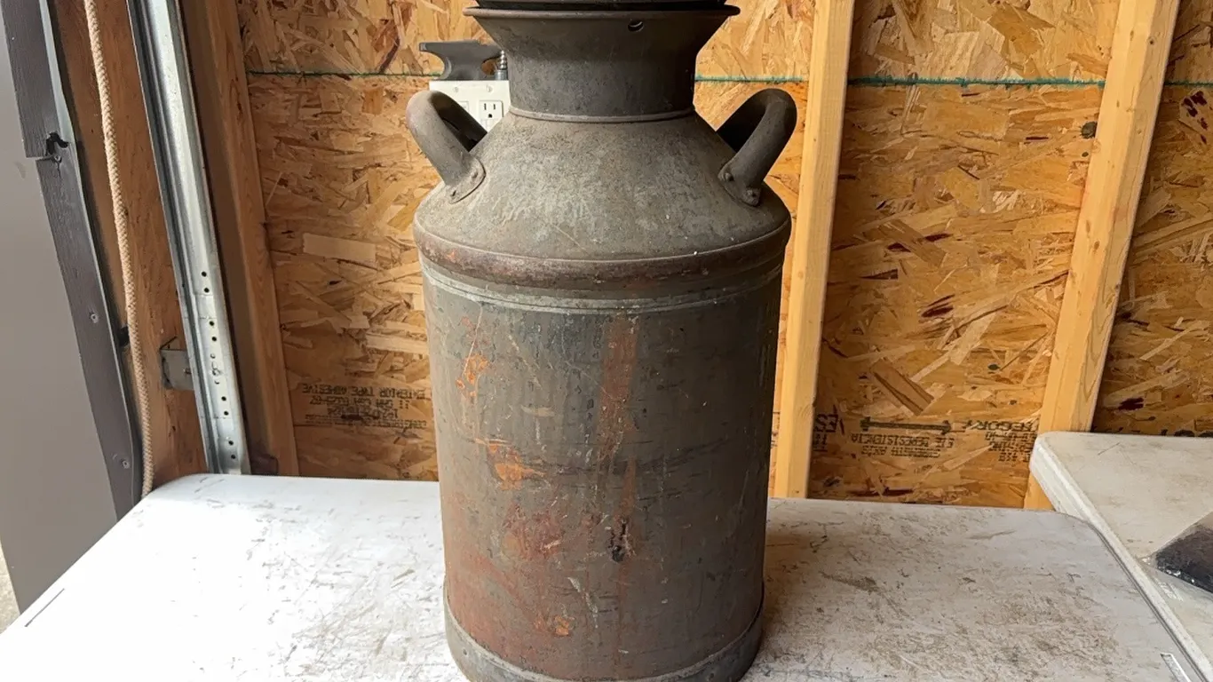 Milk can