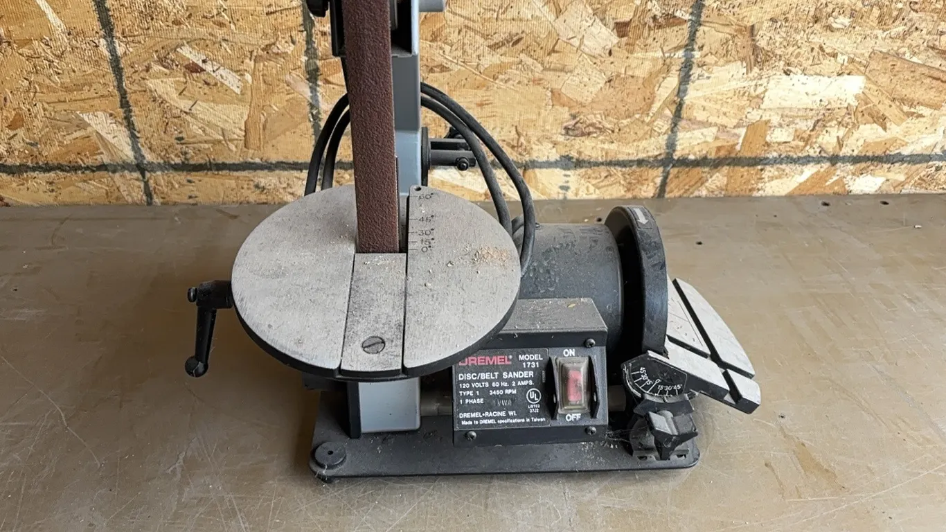 Dremel belt sander