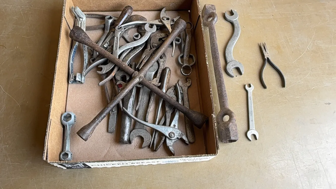 Wrenches and pliers