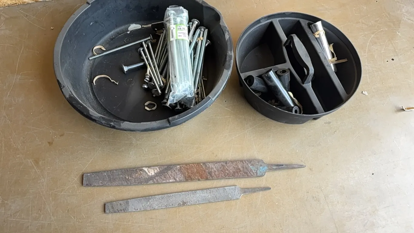 Files, bolts, and rollers