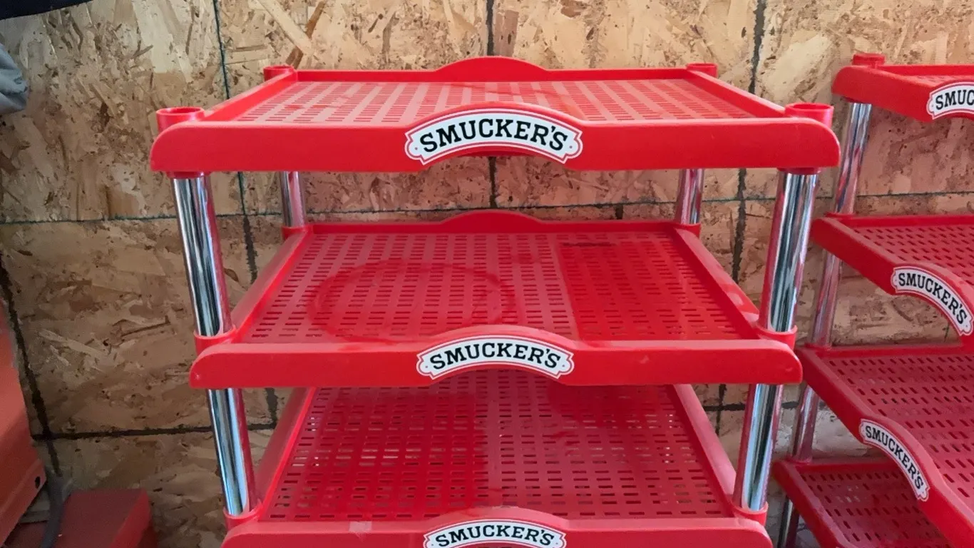 Smuckers Display Shelf