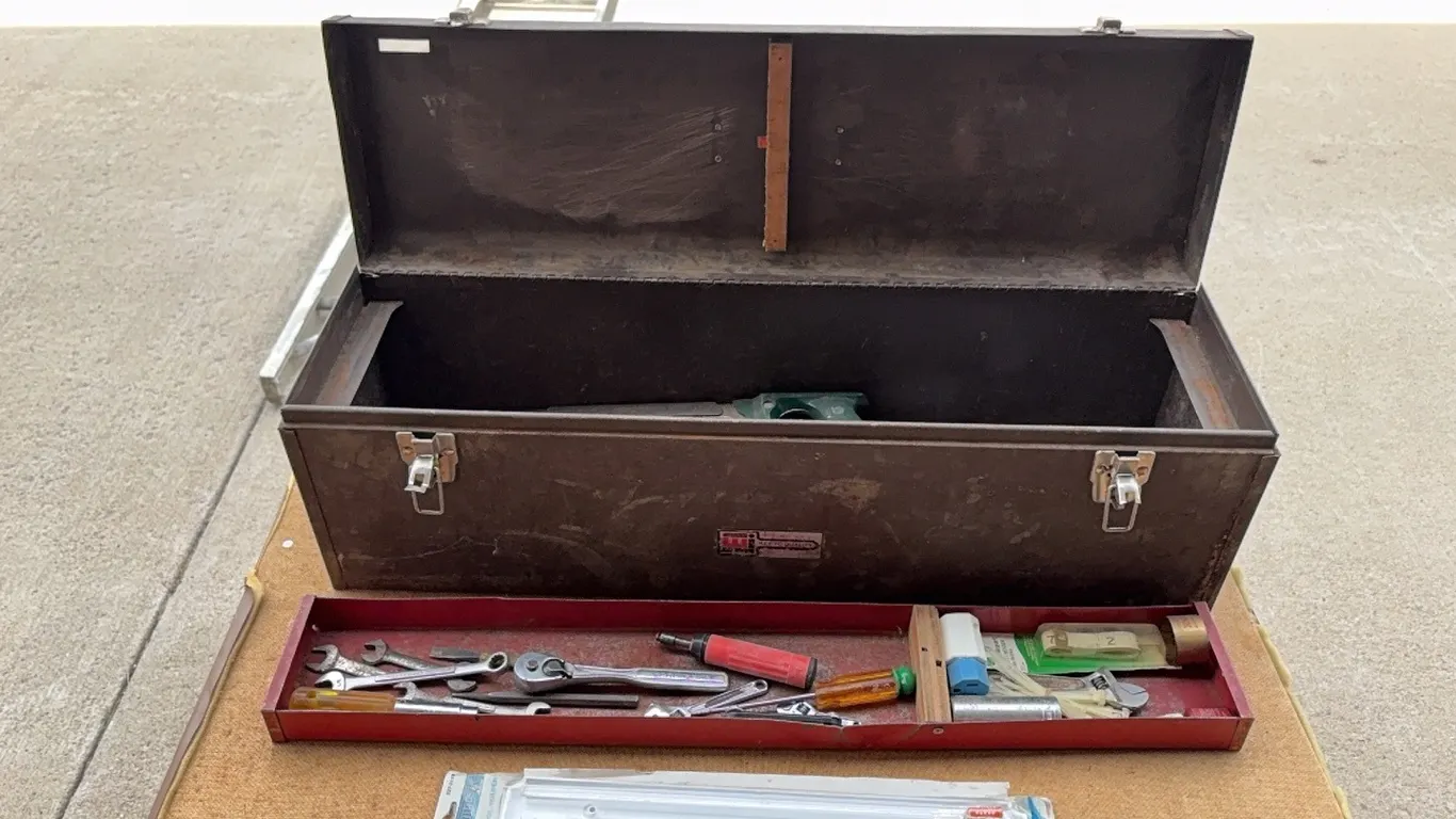Toolbox w/ Misc Sockets & Tools