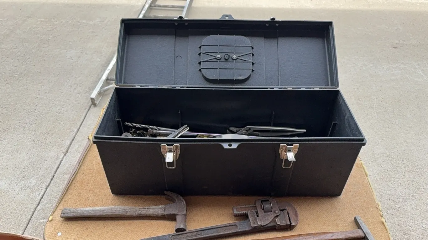 Toolbox w/ Misc Tools