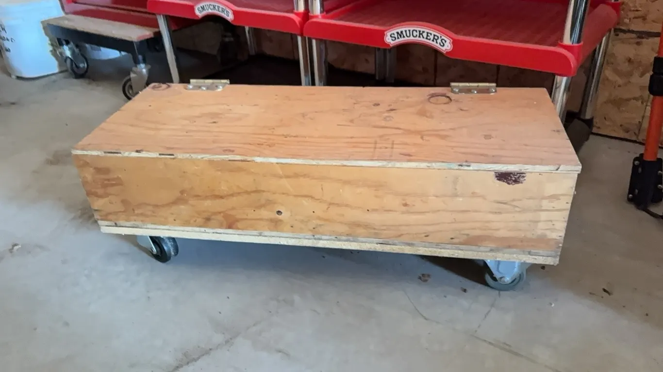 Wood Storage Box