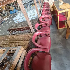 (9) Burgundy Chairs
