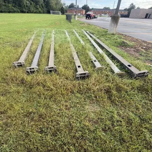 (6) Aluminum 30' Light Poles