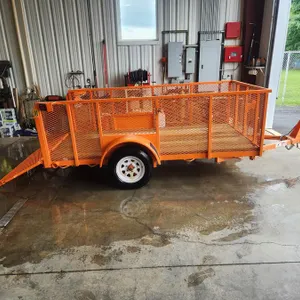 2003 MSA 5x10  Utility Trailer w/ Drop Gate
