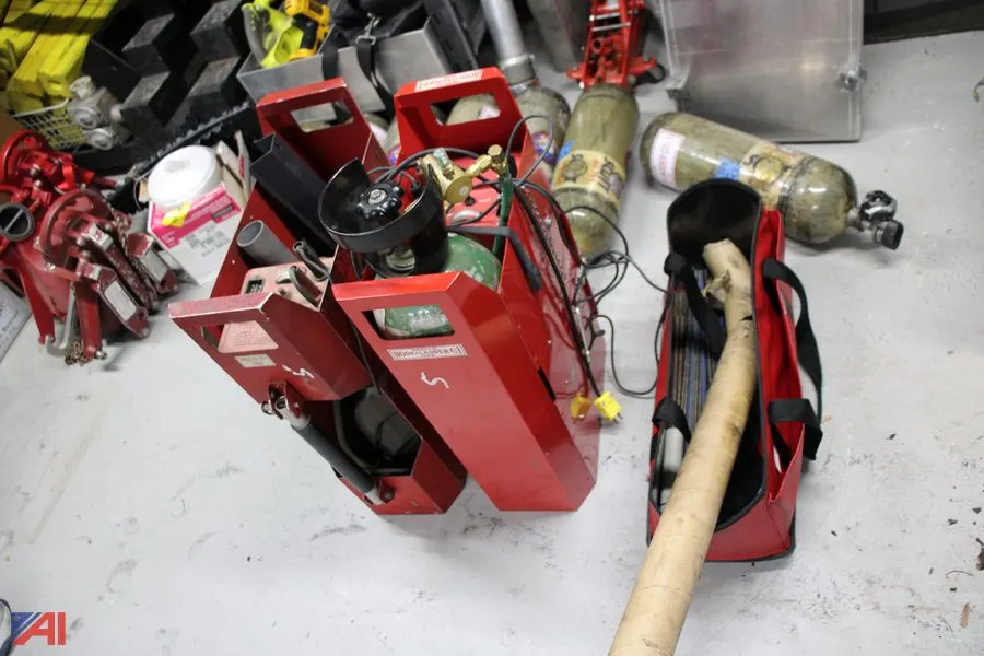 (2) Torches with rods