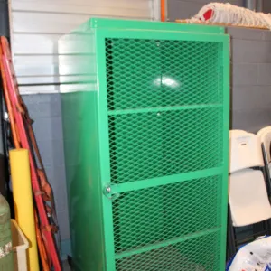 SBI gas cylinder storage cage