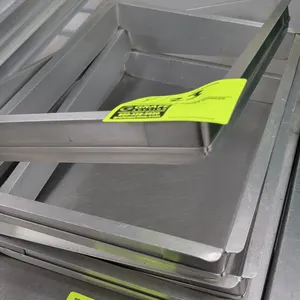 Sheet pan extensions. Features metal construction. 12" x 16".