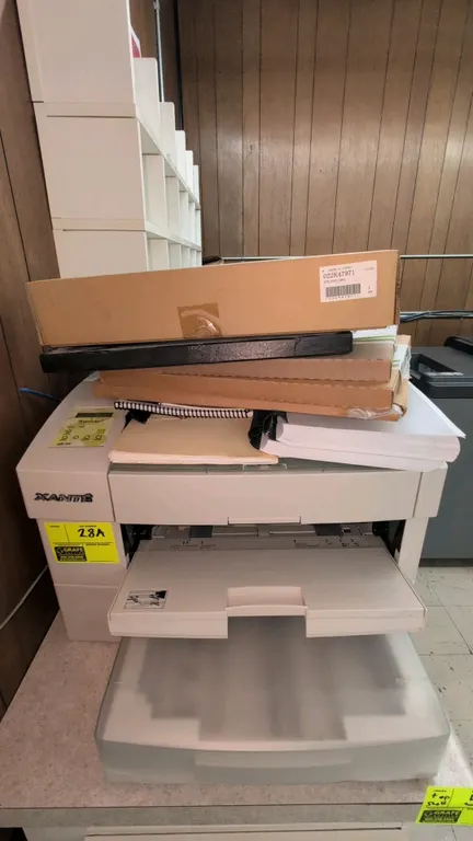 2011 Xante PlateMaker 6 XVA-1 laser prepress printer. Includes (2) boxed imaging units, fuser roller, Myriad 2 polyester plates and film, user manuals