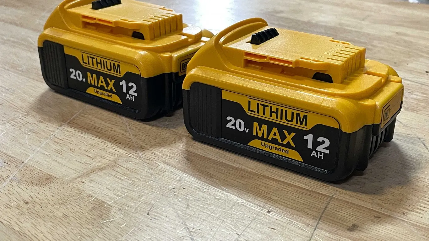 (2) 20 Volt Dewalt Compatible Batteries (PR13)