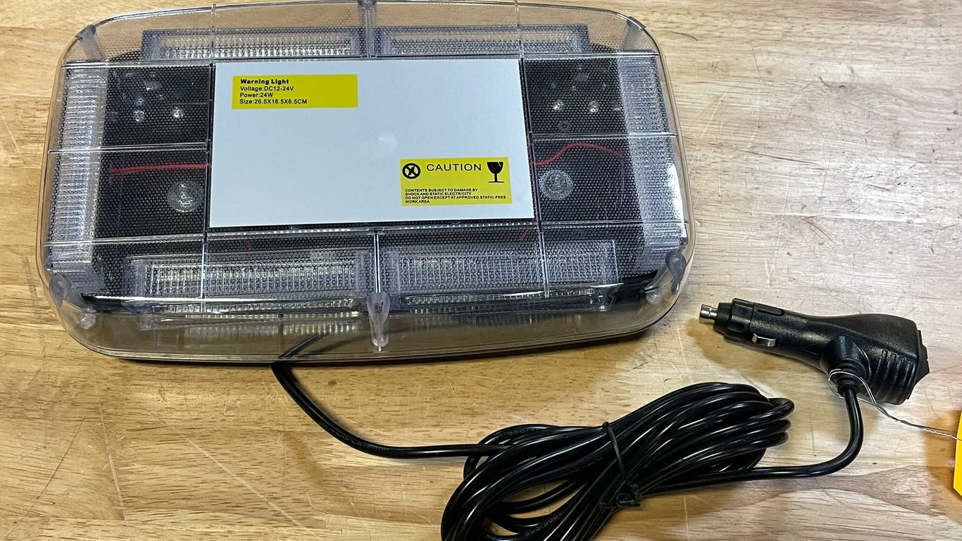 Amber and Yellow LED Strobe Light (PR13)
