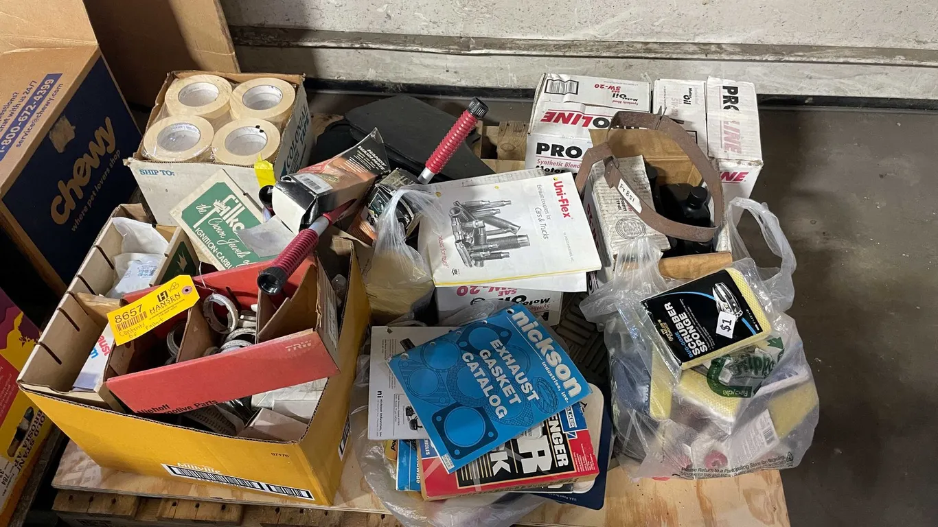 Pallet of Auto Parts