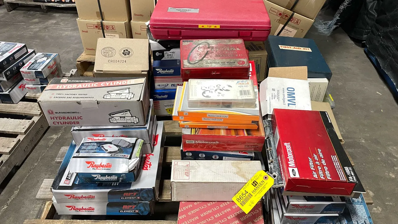 Pallet of Auto Parts