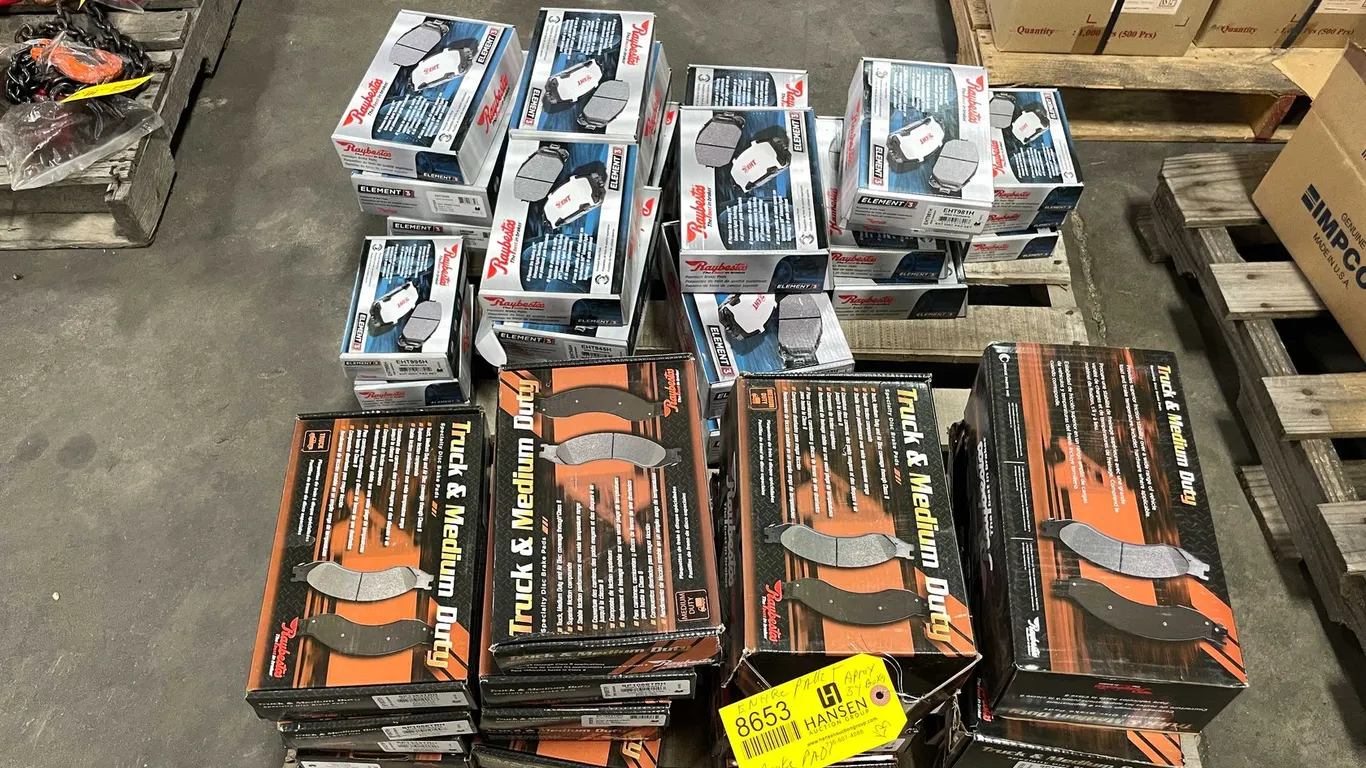 Pallet of Brake Pads