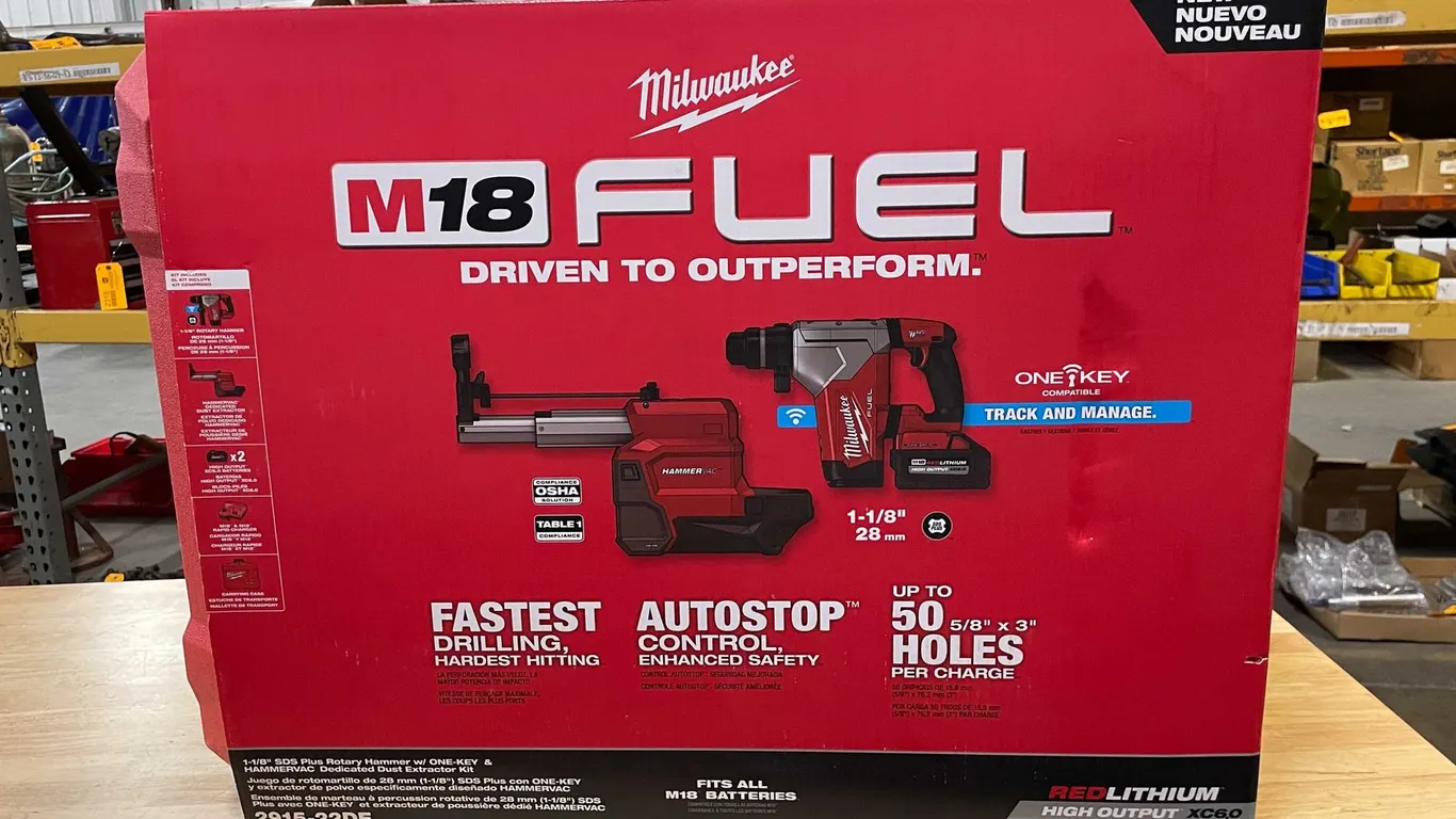 Milwaukee M18 SDS Plus Rotary Hammer Drill
